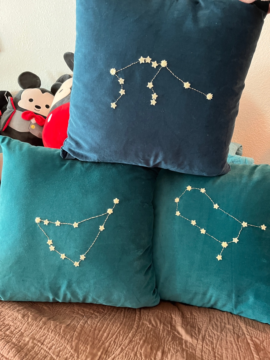 Zodiac Constellation Pillows