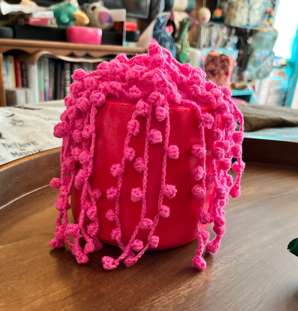 Crochet String of Pearls: Barbie Edition